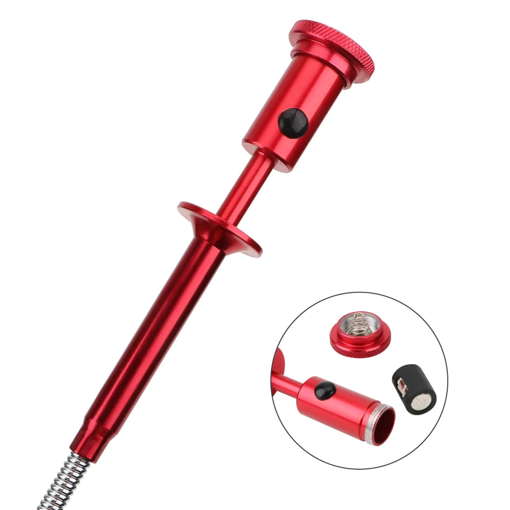 Magnetic Pickup Tool | 4-Claw Design & LED Light for Cleaning - Merelux Store