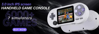 Retro Mini Game Console – 500 Games, 3.0" LCD - Merelux Store