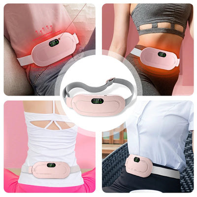 Waist Massager – Heated, Soothing Intelligent Vibration Abdominal Belt - Merelux Store