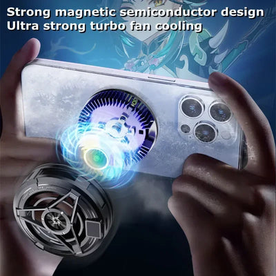 SL17 Magnetic Phone Cooler | 2-in-1 Fast Cooling for iOS & Android - Merelux Store