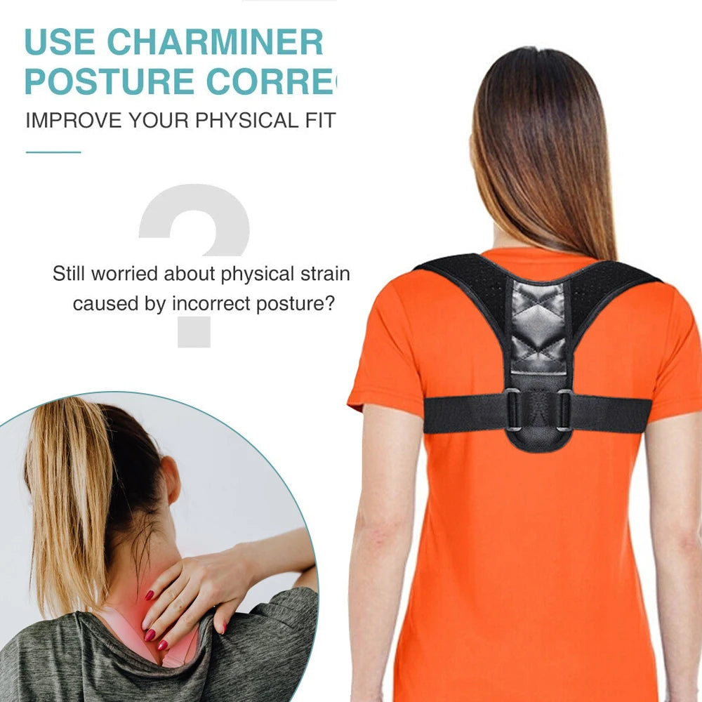 Adjustable Back & Clavicle Brace for Shoulders, Neck & Spine - Merelux Store