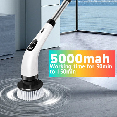 Cordless Spin Scrubber | Electric Brush for Kitchen & Bathroom - Merelux Store