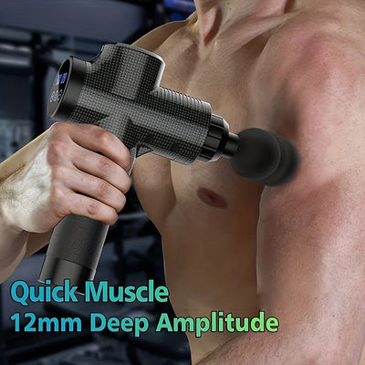 30-Level Massage Gun | Deep Muscle & Neck Relief, Quiet, for All - Merelux Store