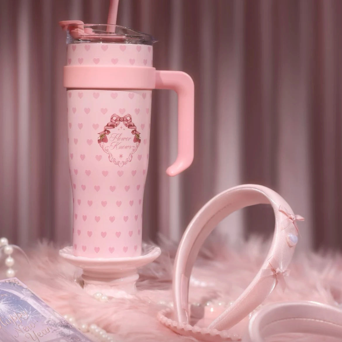 Flower Knows 2025 New Year Gifts | Thermos, Headbands, Red Envelopes - Merelux Store