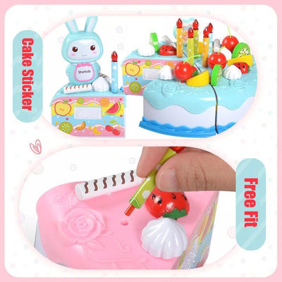 Play House Cutting Fruit Food Toy for Toddler Children Gift Boy Girl