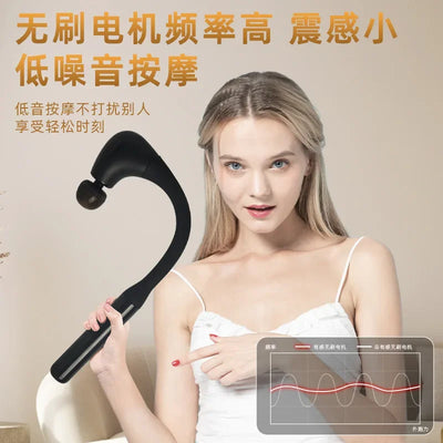 Fascial Massage Gun | High-Frequency, Long Handle, Muscle Relief - Merelux Store