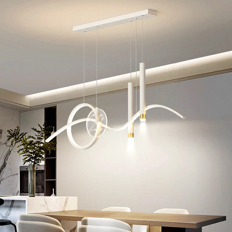 Modern LED Pendant Light | Chandeliers for Living & Dining Room Decor - Merelux Store