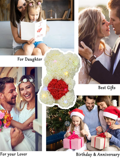 Rose Teddy Bears & Faux Flowers | Ideal Gifts for Mother’s Day & More - Merelux Store