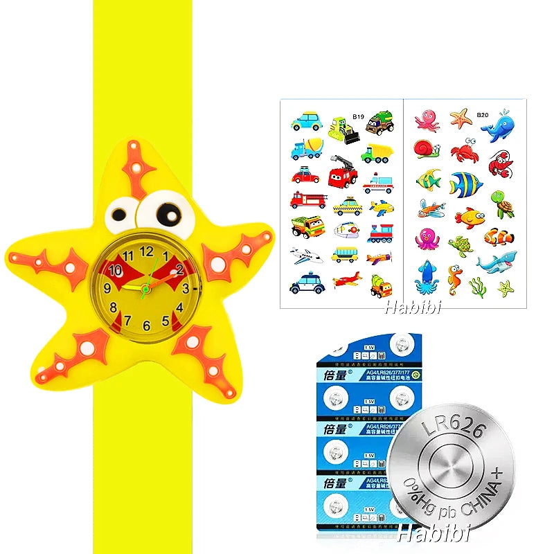 Cartoon Slap Watches for Kids | Birthday Gift for Boys & Girls - Merelux Store