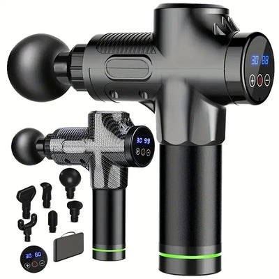30-Level Massage Gun | Deep Muscle & Neck Relief, Quiet, for All - Merelux Store
