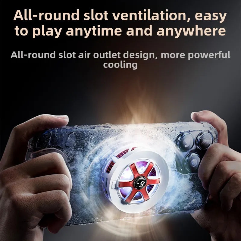 GD32 Magnetic Phone Cooler | Semiconductor Cooling Fan for iOS & Android - Merelux Store