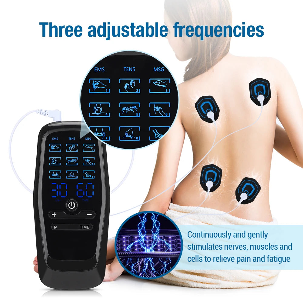 TENS EMS Muscle Stimulator & Acupuncture Therapy Slimming Device - Merelux Store