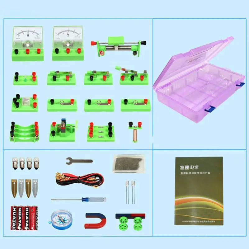 Physics Lab Kit: Electricity & Magnetism for High School - Merelux Store