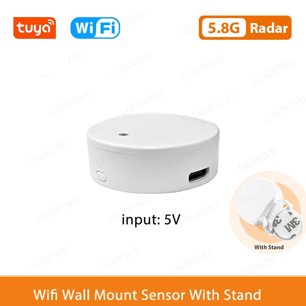 Zigbee Human Presence Detector | Tuya WiFi Radar PIR Motion Sensor - Merelux Store