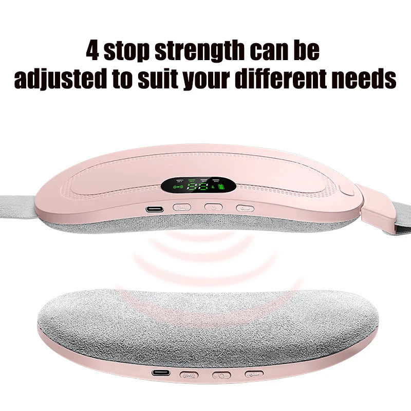 Waist Massager – Heated, Soothing Intelligent Vibration Abdominal Belt - Merelux Store