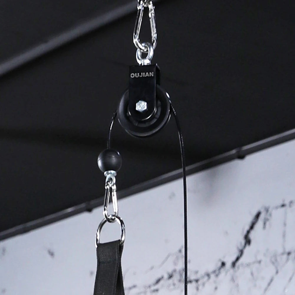 Rotatable Steel Pulley for Home Gym & Bodybuilding - Merelux Store