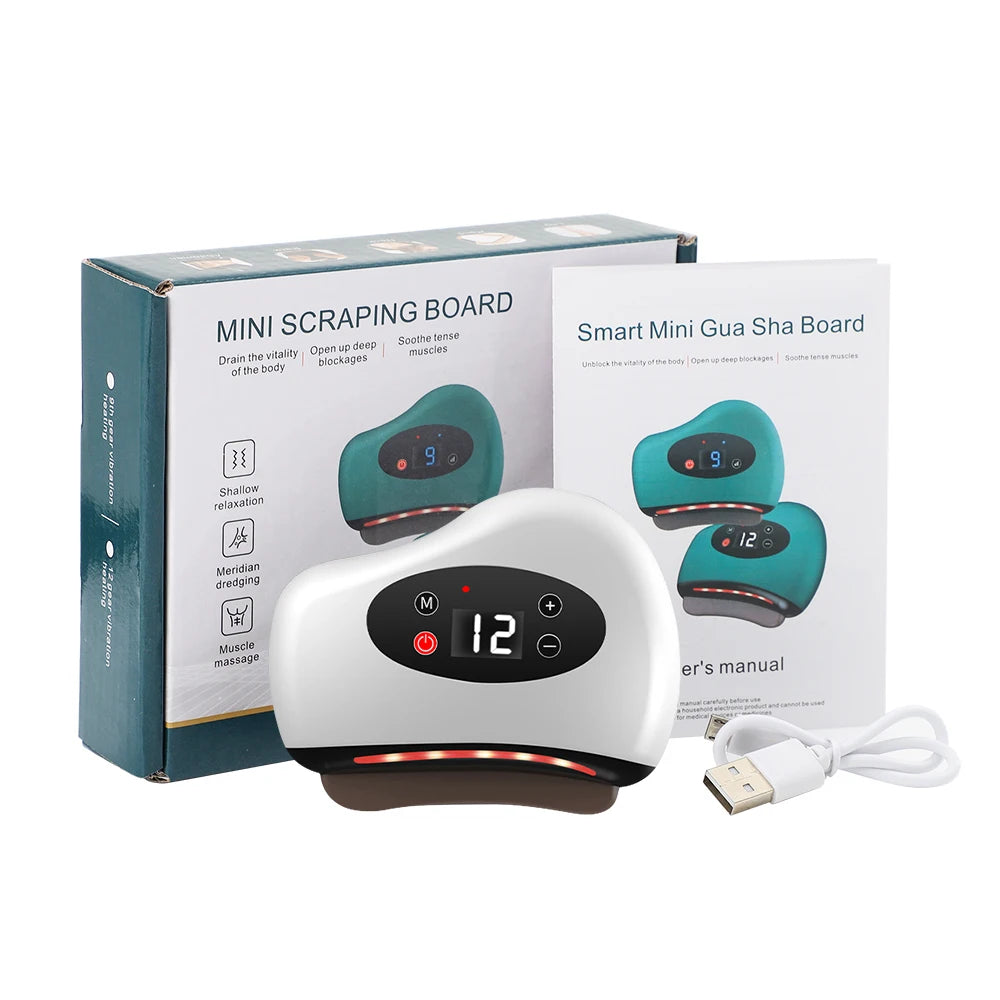 Electric Gua Sha Board | Vibration Massage & Lymphatic Drainage - Merelux Store