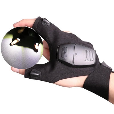 LED Flashlight Gloves | Rechargeable, Perfect for Fishing, Camping & Gifts - Merelux Store