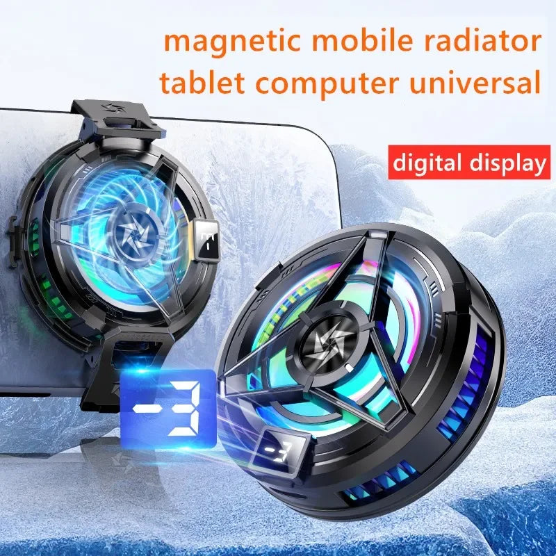 SL17 Magnetic Phone Cooler | 2-in-1 Fast Cooling for iOS & Android - Merelux Store