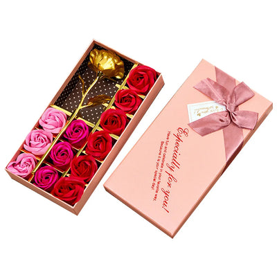 13-Piece Red Rose Gift Set for Mom | Unique & Pretty Gift for Her - Merelux Store