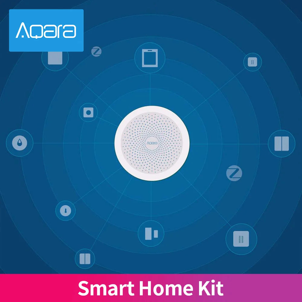 Aqara Smart Kit | Zigbee 3.0 Hub, Sensors & Switch, Works with MiHome - Merelux Store