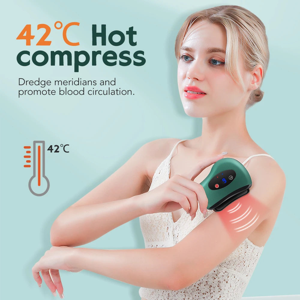Electric Gua Sha Board | Vibration Massage & Lymphatic Drainage - Merelux Store