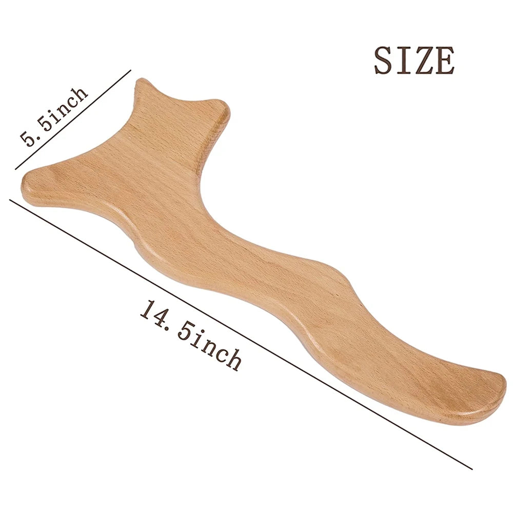 Wood Therapy Lymphatic Tool | Colombian Maderoterapia Gua Sha