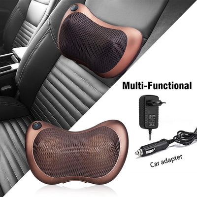 Shiatsu Neck & Back Massager – Electric Pillow for Full-Body Relaxation - Merelux Store