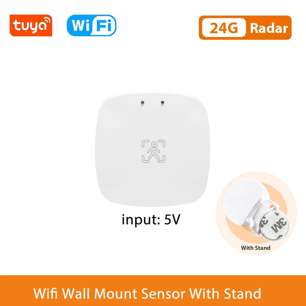 Zigbee Human Presence Detector | Tuya WiFi Radar PIR Motion Sensor - Merelux Store