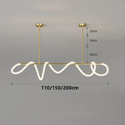 Modern LED Pendant Light Art Decor Chandeliers for Dining Rooms - Merelux Store