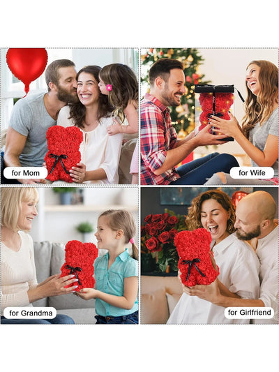 Rose Teddy Bears & Faux Flowers | Ideal Gifts for Mother’s Day & More - Merelux Store