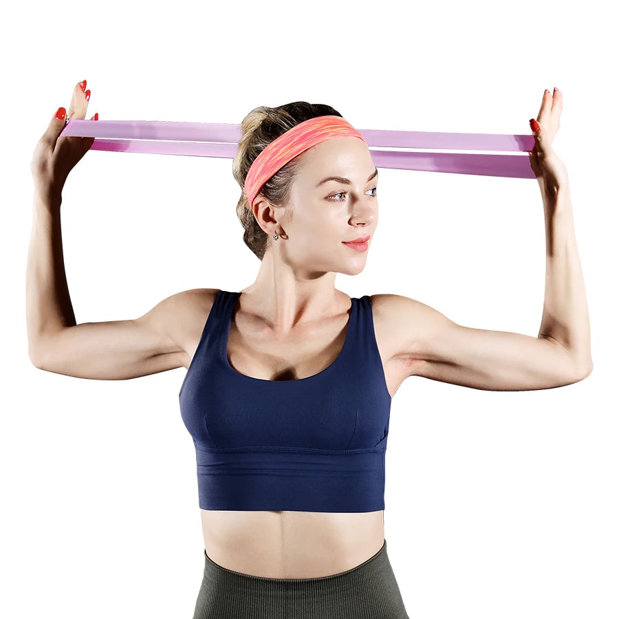 Elastic Resistance Bands for Yoga, Pilates & Crossfit Workouts - Merelux Store