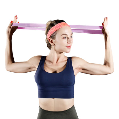 Elastic Resistance Bands for Yoga, Pilates & Crossfit Workouts - Merelux Store