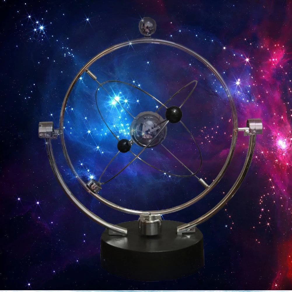 Kinetic Orbital Gadget | Battery-Free Science Decor - Merelux Store