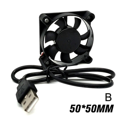 5V Brushless USB Cooling Fan | 2500RPM PC CPU Radiator - Merelux Store