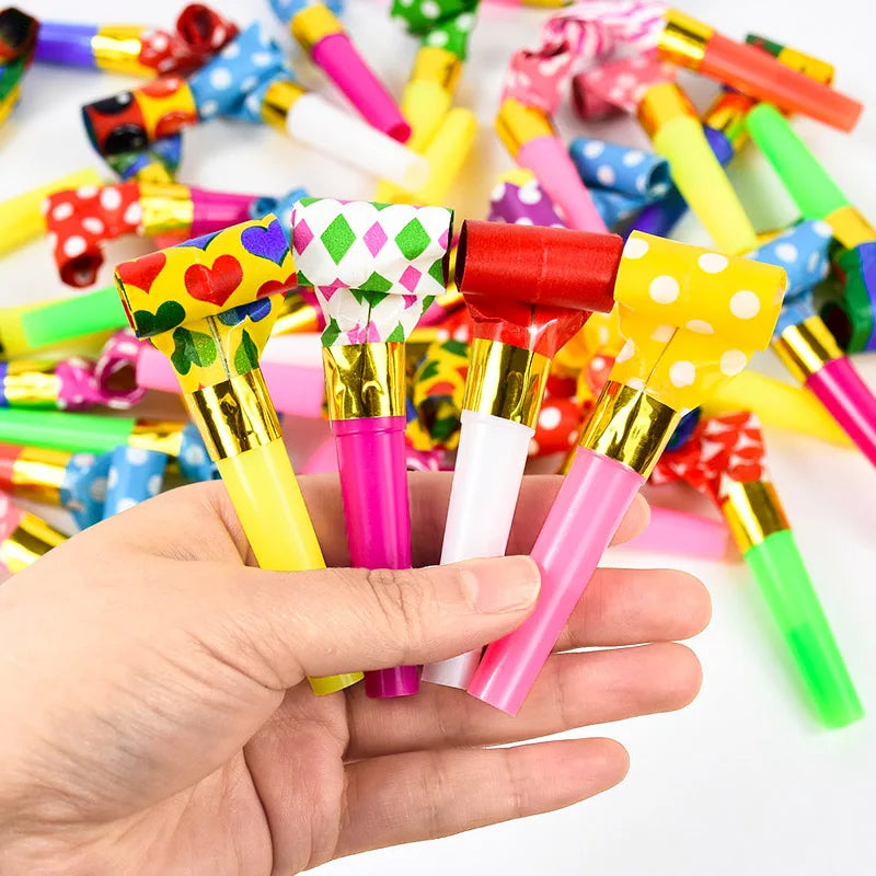 54Pcs Kids’ Party Favors: Whistles, Windmills, Mazes, Pinata Stuffing - Merelux Store