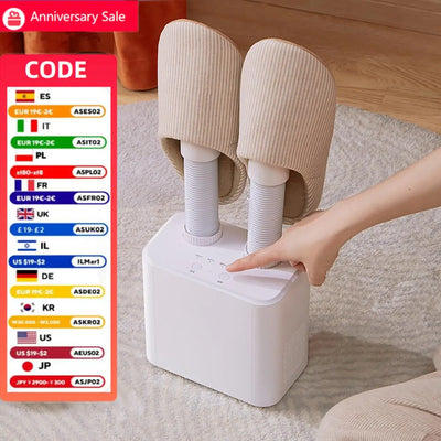 1 Smart Home Deodorizer, Foot Warmer, Shoe Dryer - Merelux Store
