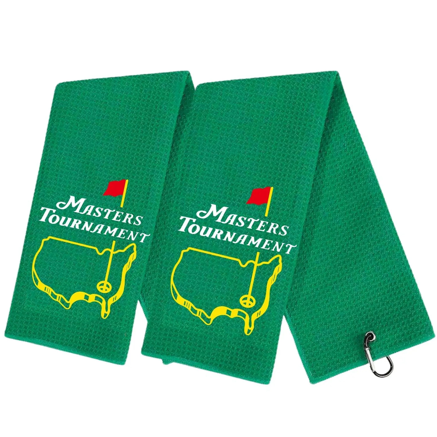 2 Count Christmas Golf Gifts | Embroidered Towels for Golf Bags - Merelux Store