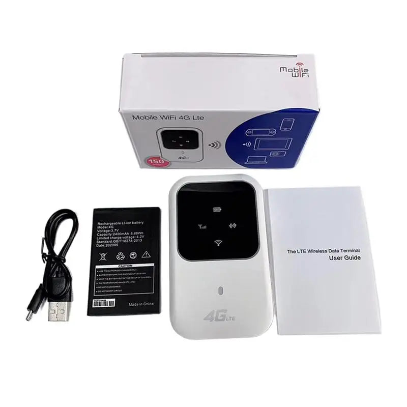 4G Portable WiFi Router – Unlimited Satellite Internet, High-Speed Smart Hotspot for Travel - Merelux Store