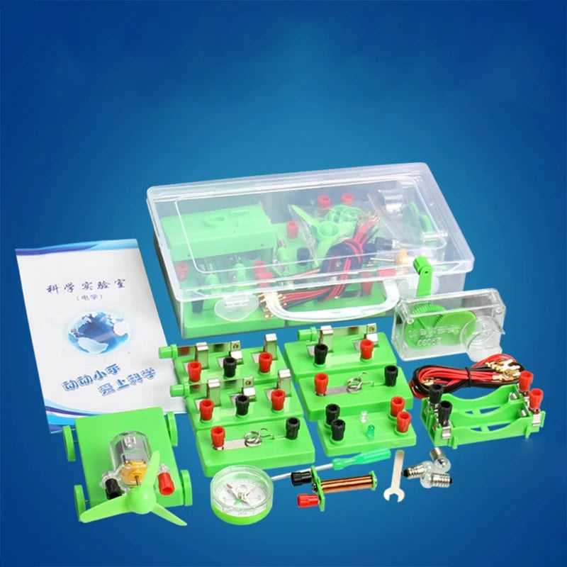 652F Electric Circuit Kit | Physics & Magnetism Learning Set - Merelux Store