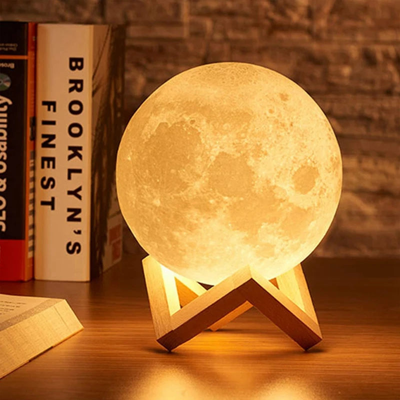 LED Moon & Galaxy Light | Ideal for Kids & Bedroom Decor - Merelux Store