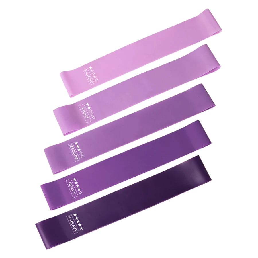 Elastic Resistance Bands for Yoga, Pilates & Crossfit Workouts - Merelux Store