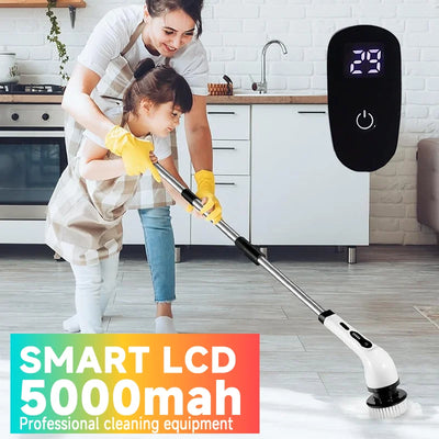 Cordless Spin Scrubber | Electric Brush for Kitchen & Bathroom - Merelux Store