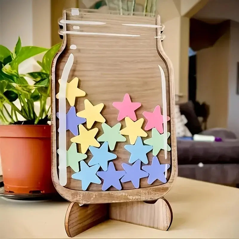 Kids Reward Jar – Stars & Tokens for Chores, Classroom, and Birthdays - Merelux Store