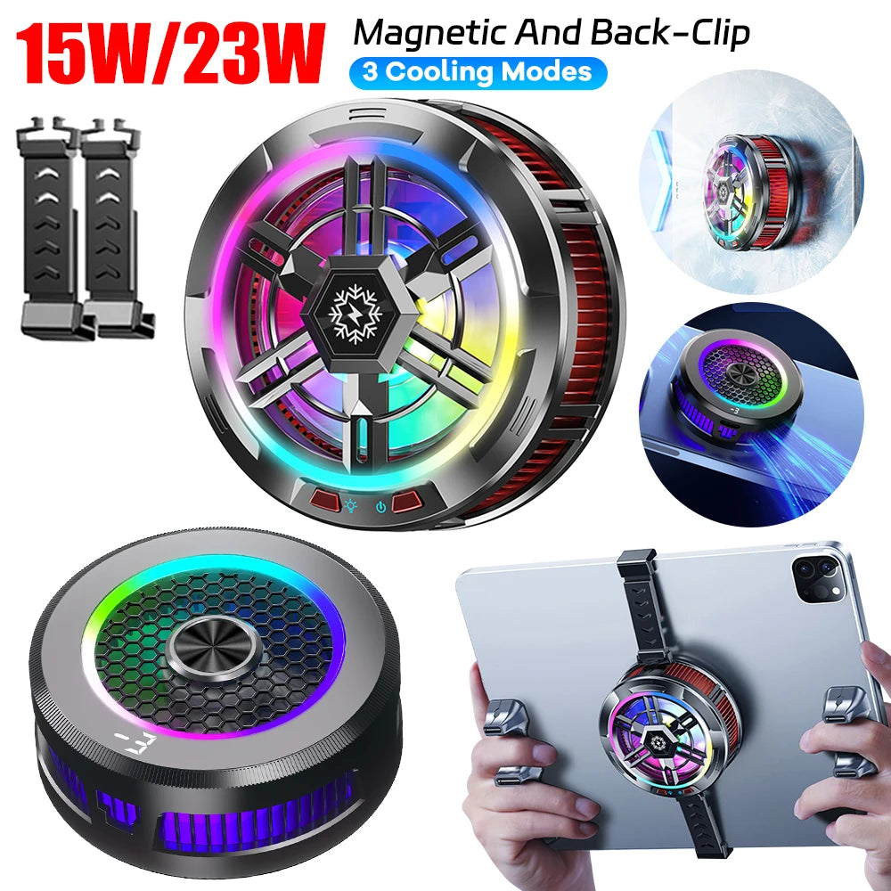 Magnetic Phone Cooler | Universal Semiconductor Radiator for Phones & Tablets - Merelux Store