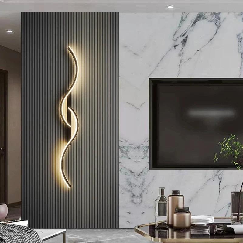 Modern LED Wall Lamp | Minimalist Bedside & Living Room Sconce - Merelux Store