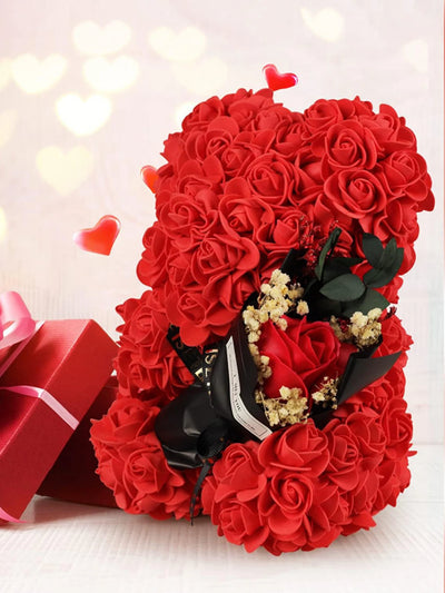 Rose Teddy Bears & Faux Flowers | Ideal Gifts for Mother’s Day & More - Merelux Store