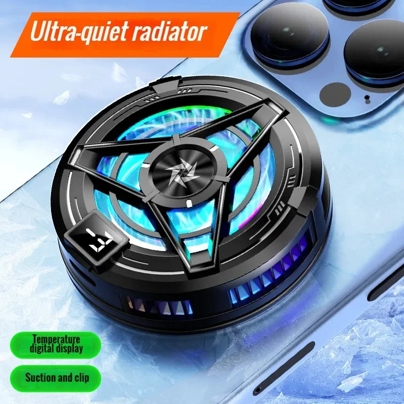SL17 Magnetic Phone Cooler | 2-in-1 Fast Cooling for iOS & Android - Merelux Store