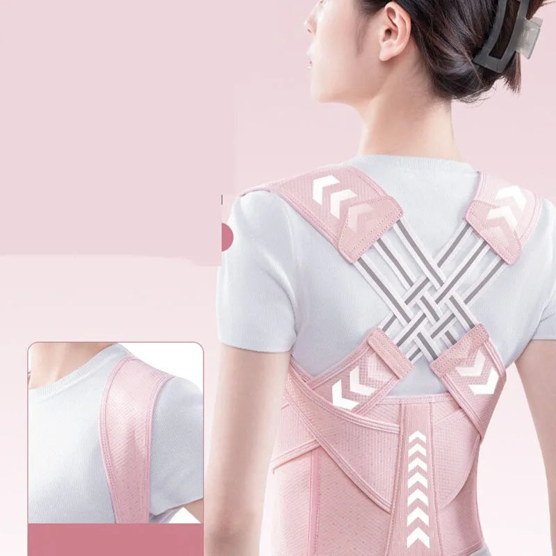 Posture Corrector for Hunchback | Adjustable Upper Back Brace - Merelux Store