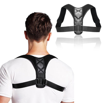 Adjustable Back & Clavicle Brace for Shoulders, Neck & Spine - Merelux Store
